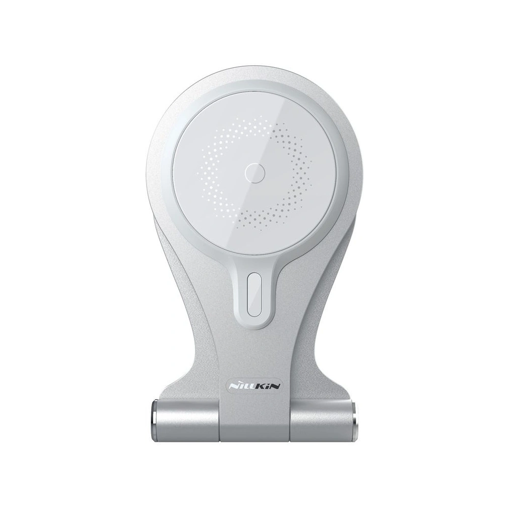 Hurtownia GSM - Bezdrátová nabíječka Nillkin Wireless Charging MagStand 15W Rychlé nabíjení Stříbrná - NLK317SLV - {ean13} - Hurt
