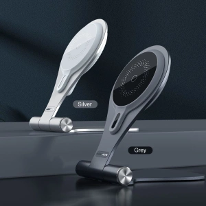 Wholesale Nillkin Wireless Charging MagStand 15W Fast Charge Silver - NLK317SLV - {ean13} - Hurt