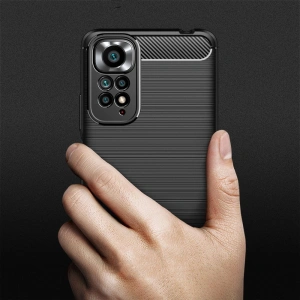 Hurtownia GSM - Etui Tech-Protect TPUCarbon Redmi Note 11 Pro LTE/5G Black - THP873BLK - {ean13} - Hurt