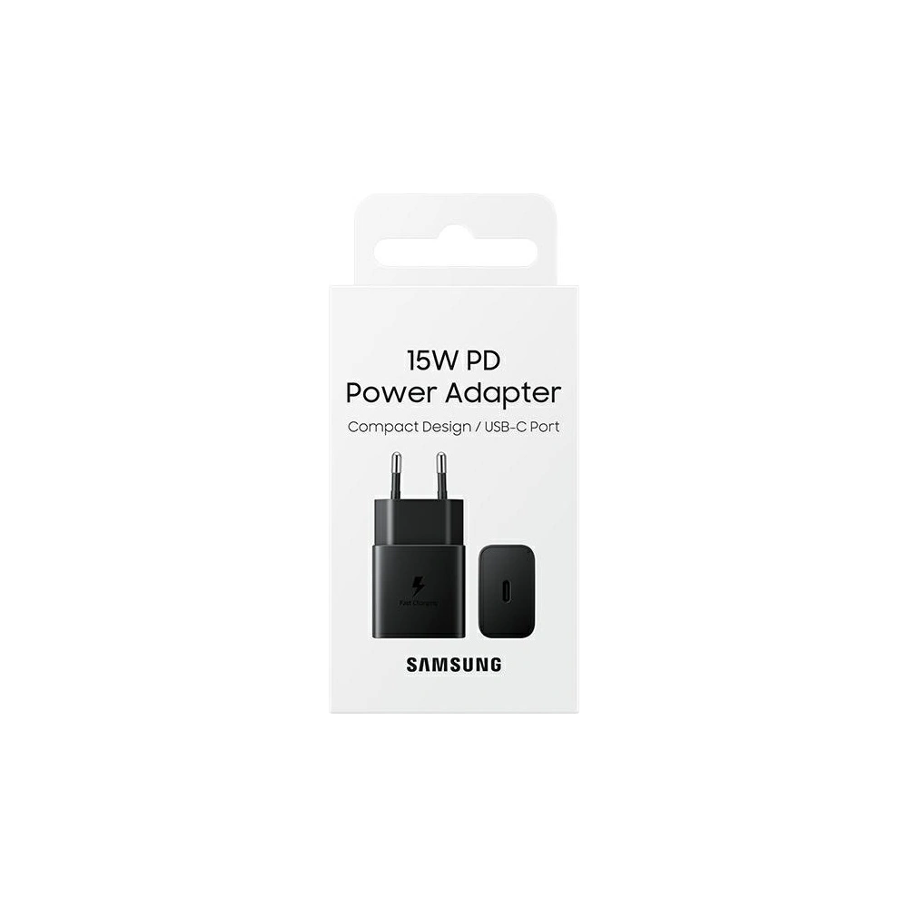 Hurtownia GSM - Ładowarka sieciowa Samsung EP-T1510NB 15W Fast Charge czarny/black - SMG630BLK - {ean13} - Hurt