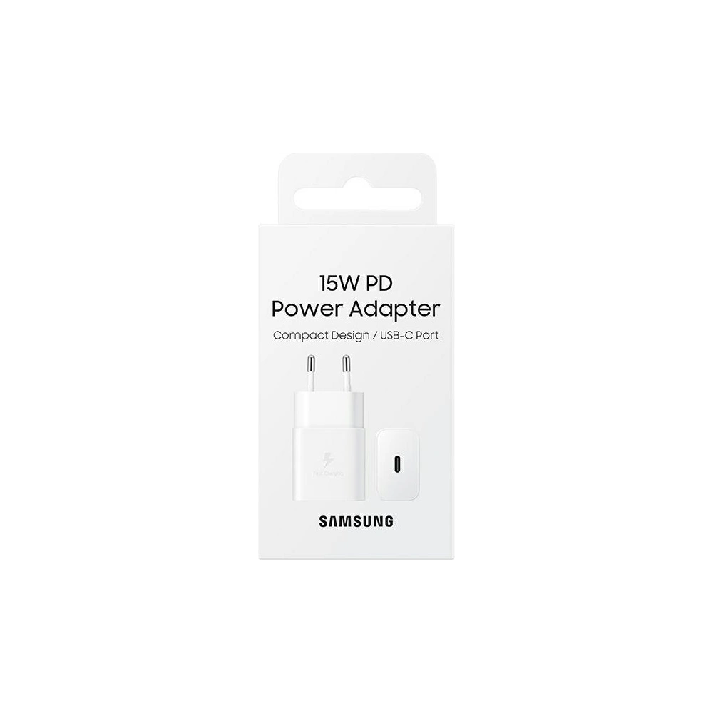 Hurtownia GSM - Síťová nabíječka Samsung EP-T1510NW 15W Fast Charge bílá/white - SMG631WHT - {ean13} - Hurt