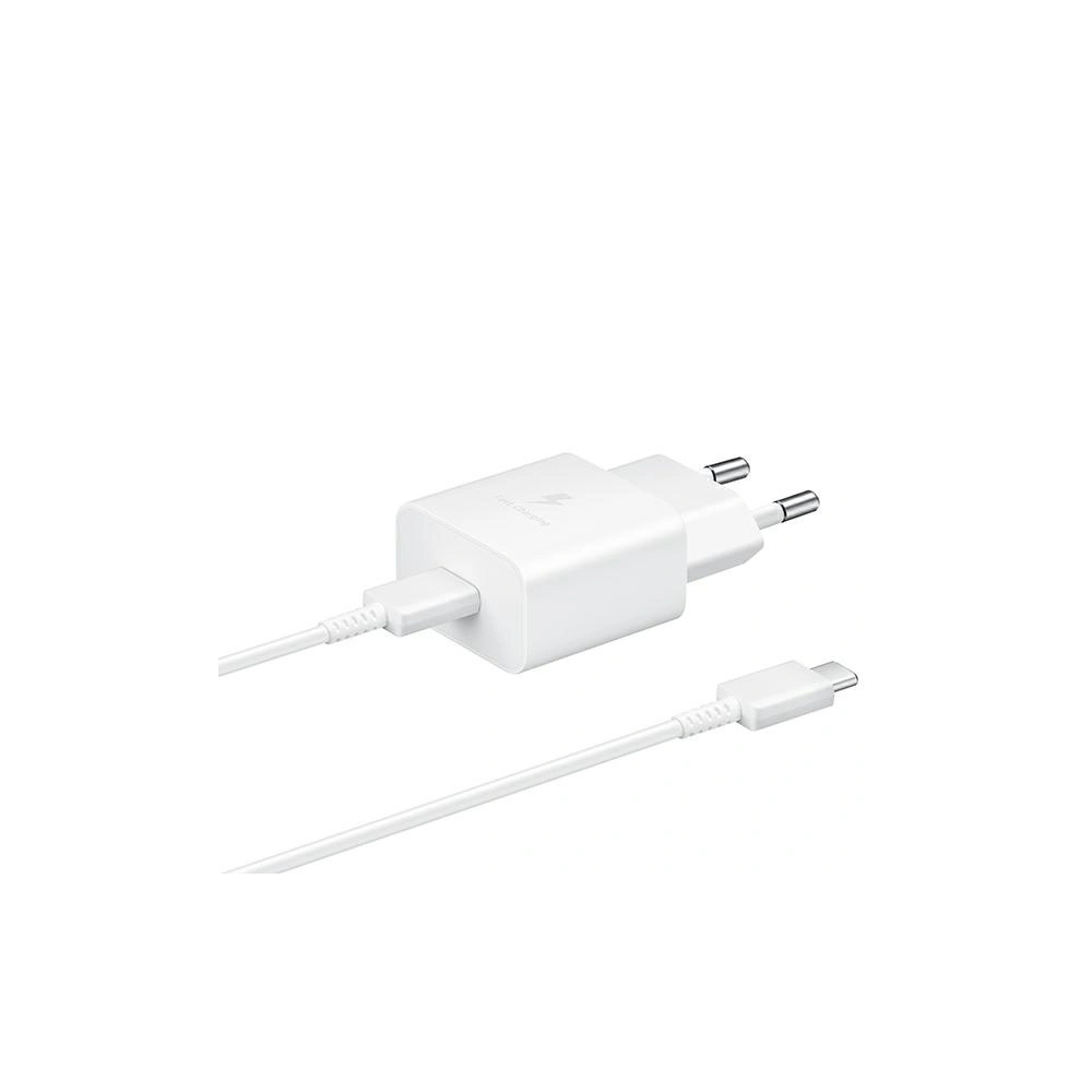 Hurtownia GSM - Nabíječka Samsung EP-T1510XW 15W Fast Charge + kabel USB-C bílý/white - SMG632WHT - {ean13} - Hurt