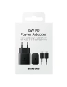 Hurtownia GSM - Ładowarka sieciowa Samsung EP-T1510XB 15W Fast Charge + kabel USB-C czarny/black - SMG633BLK - {ean13} - Hurt