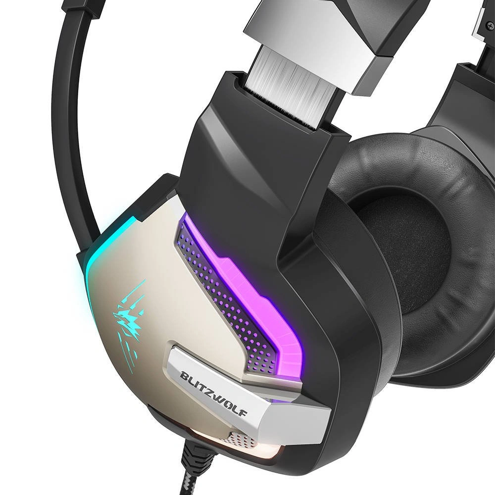 Hurtownia GSM - Herní sluchátka BlitzWolf BW-GH1 Pro, AUX, USB 5.1 (černé) - BLZ454BLK - {ean13} - Hurt