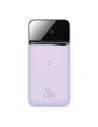 Powerbank Baseus Magnetic 10000mAh 20W + kabel USB-C, Lightning (Fioletowy)