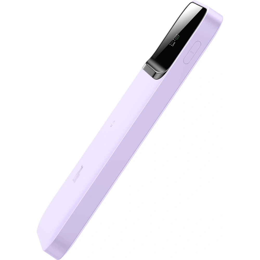 Hurtownia GSM - Powerbank Baseus Magnetic 10000mAh 20W + kabel USB-C, Lightning (Fioletowy) - BSU3114PRP - {ean13} - Hurt