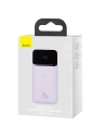 Hurtownia GSM - Powerbank Baseus Magnetic 10000mAh 20W + kabel USB-C, Lightning (Fioletowy) - BSU3114PRP - {ean13} - Hurt