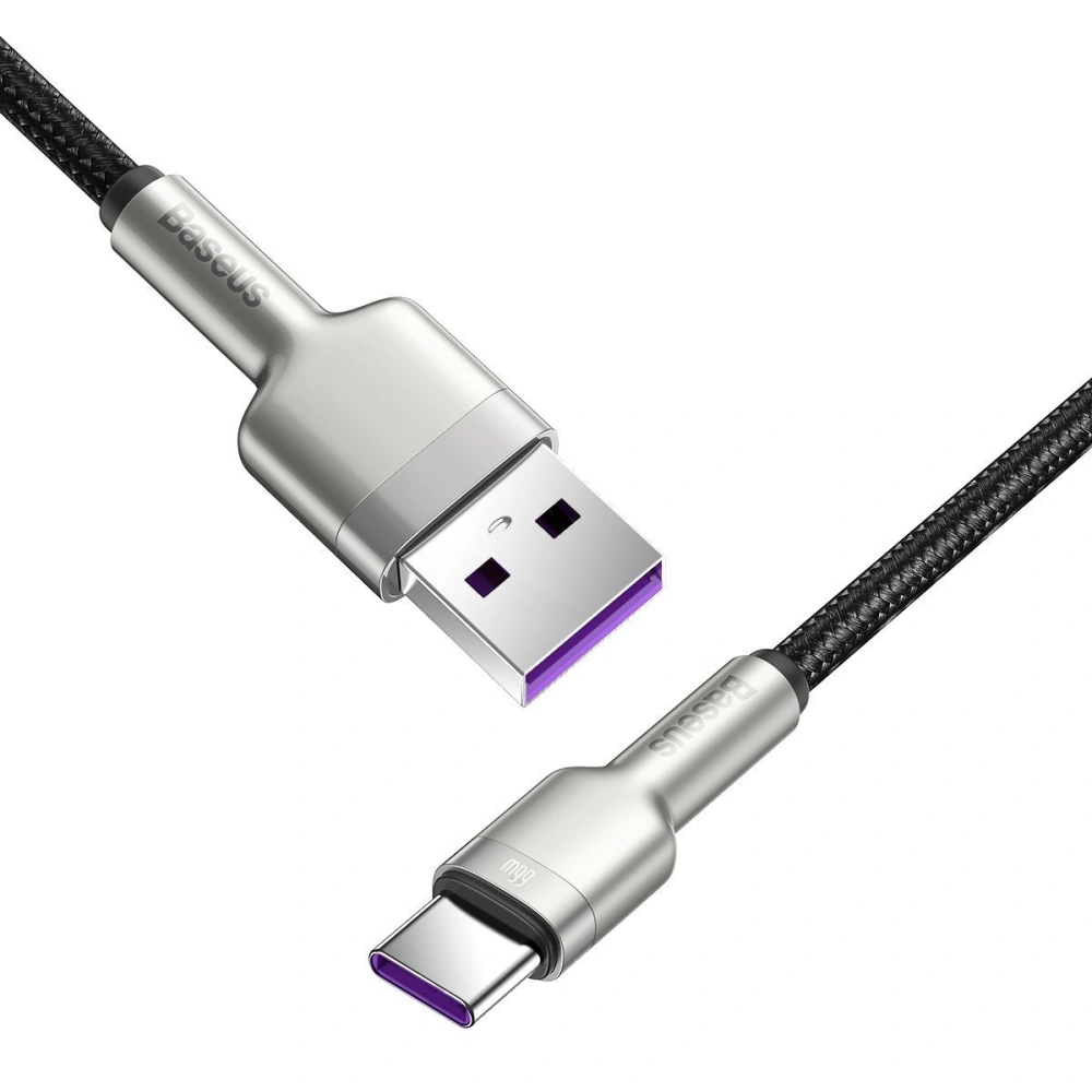 Hurtownia GSM - Kabel USB do USB-C Baseus Cafule, 66W, 0.25m (czarny) - BSU3117BLK - {ean13} - Hurt
