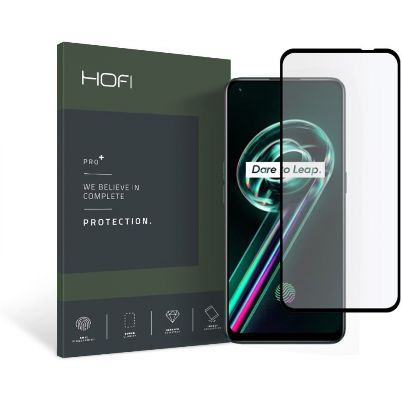 Hofi Distributor - 9589046920554 - HOFI195BLK - Hofi Glass Pro+ Realme 9 4G/9 Pro+ Plus 5G Black - B2B homescreen
