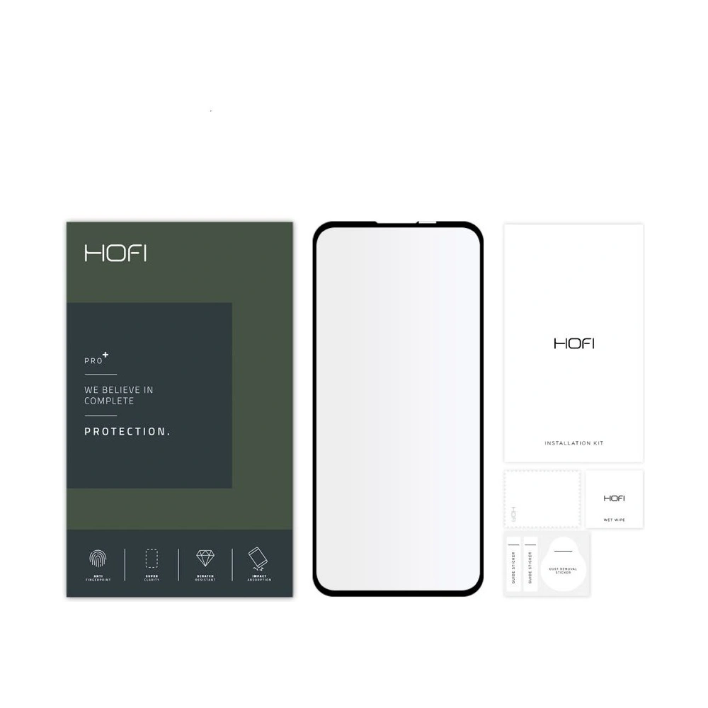 Hurtownia GSM - Tvrzené sklo Hofi Glass Pro+ Realme 9 Pro / OnePlus Nord CE 2 Lite 5G Black - HOFI196BLK - {ean13} - Hurt