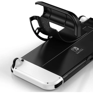 Etui Tech-Protect TPUCarbon Nintendo Switch Oled Black