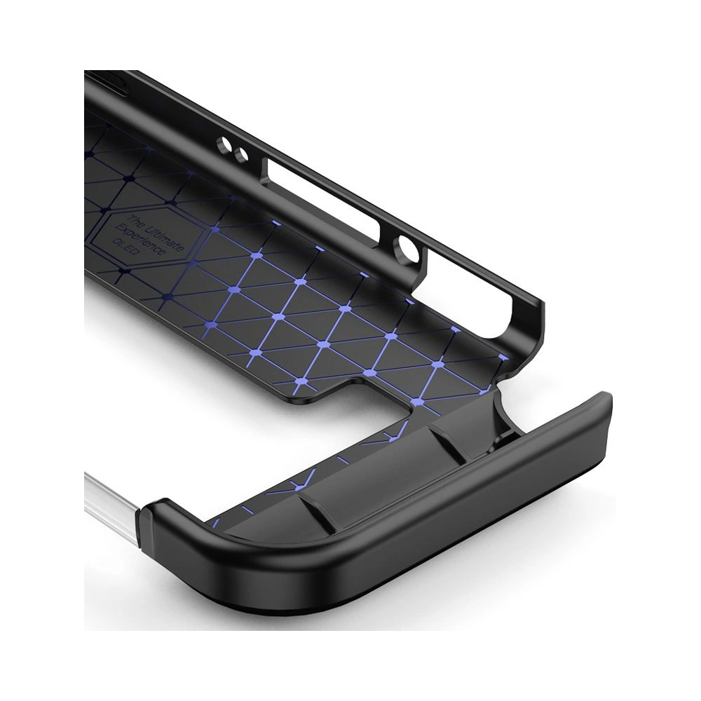 Hurtownia GSM - Etui Tech-Protect TPUCarbon Nintendo Switch Oled Black - THP875BLK - {ean13} - Hurt