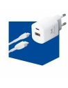 Hurtownia GSM - Síťová nabíječka 3MK HyperCharger 20W USB-C + USB-A PD 3.0 QC 3.0 bílá - 3MK2620 - {ean13} - Hurt