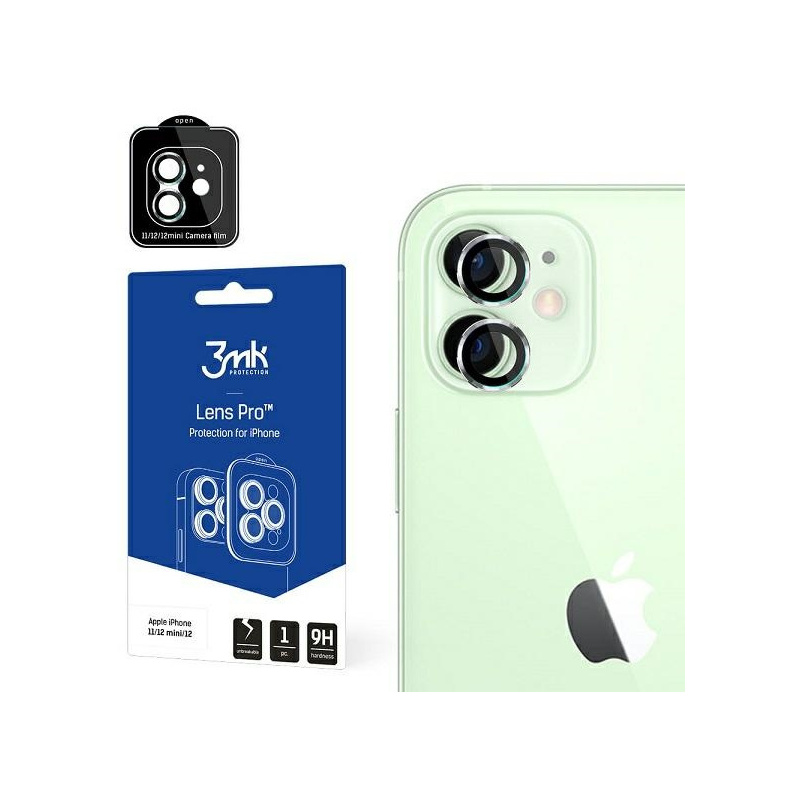 Hurtownia 3MK - 5903108452397 - 3MK2625 - Szkło hybrydowe na obiektyw aparatu 3MK Lens Protection Pro Apple iPhone iPhone 11/12/12 mini - B2B homescreen