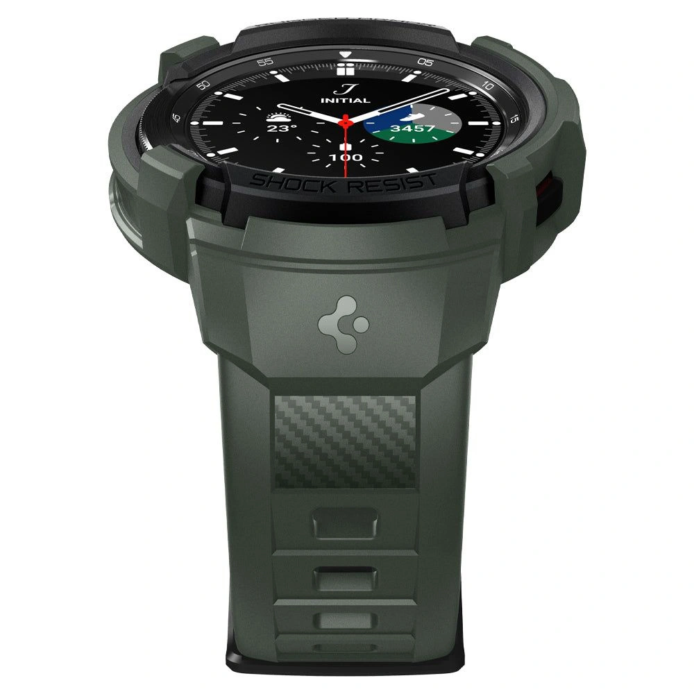 Hurtownia GSM - Pasek Spigen Rugged Armor Pro Samsung Galaxy Watch 4 Classic 46mm Vojenská zelená - SPN2150GRN - {ean13} - Hurt