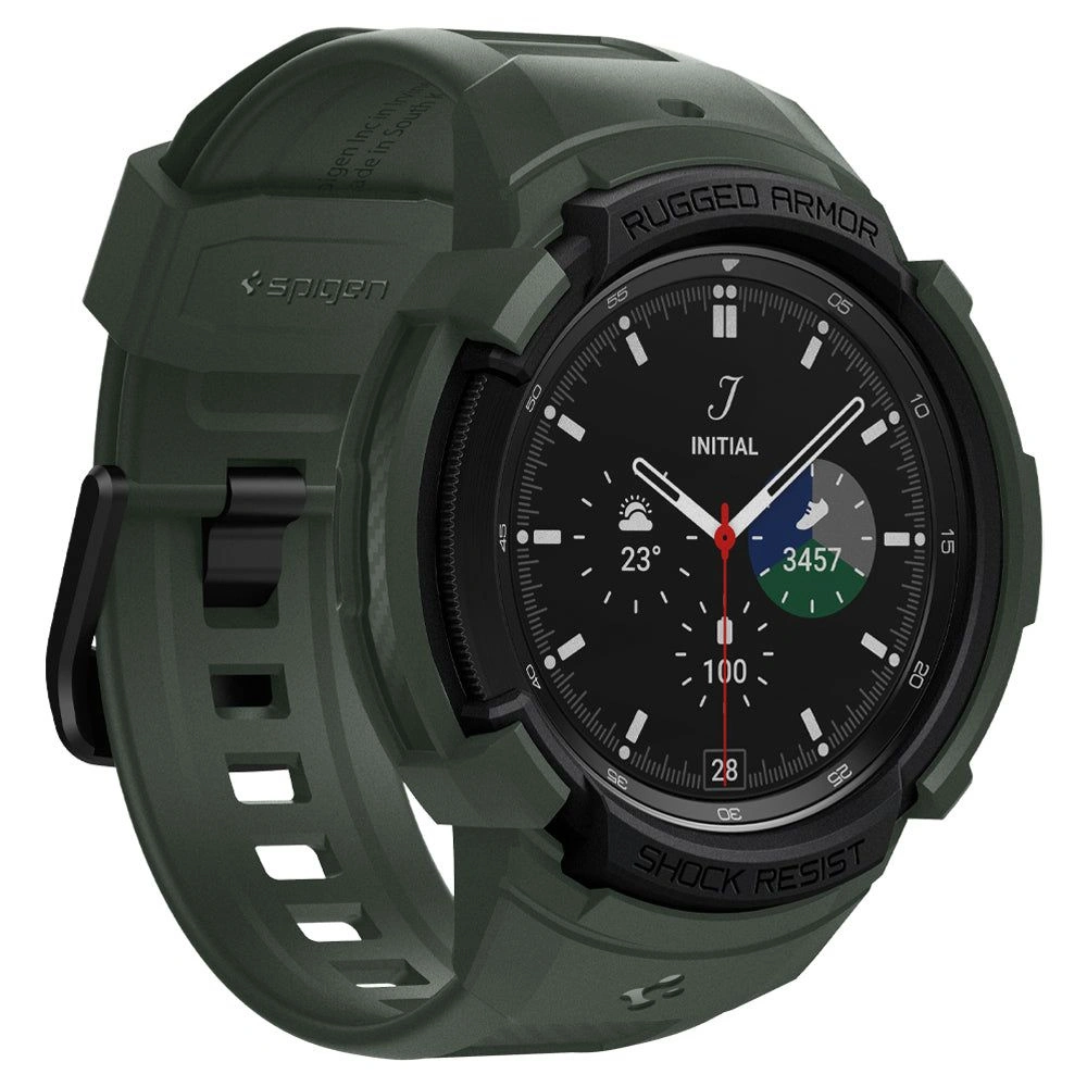 Hurtownia GSM - Pasek Spigen Rugged Armor Pro Samsung Galaxy Watch 4 Classic 46mm Military Green - SPN2150GRN - {ean13} - Hurt