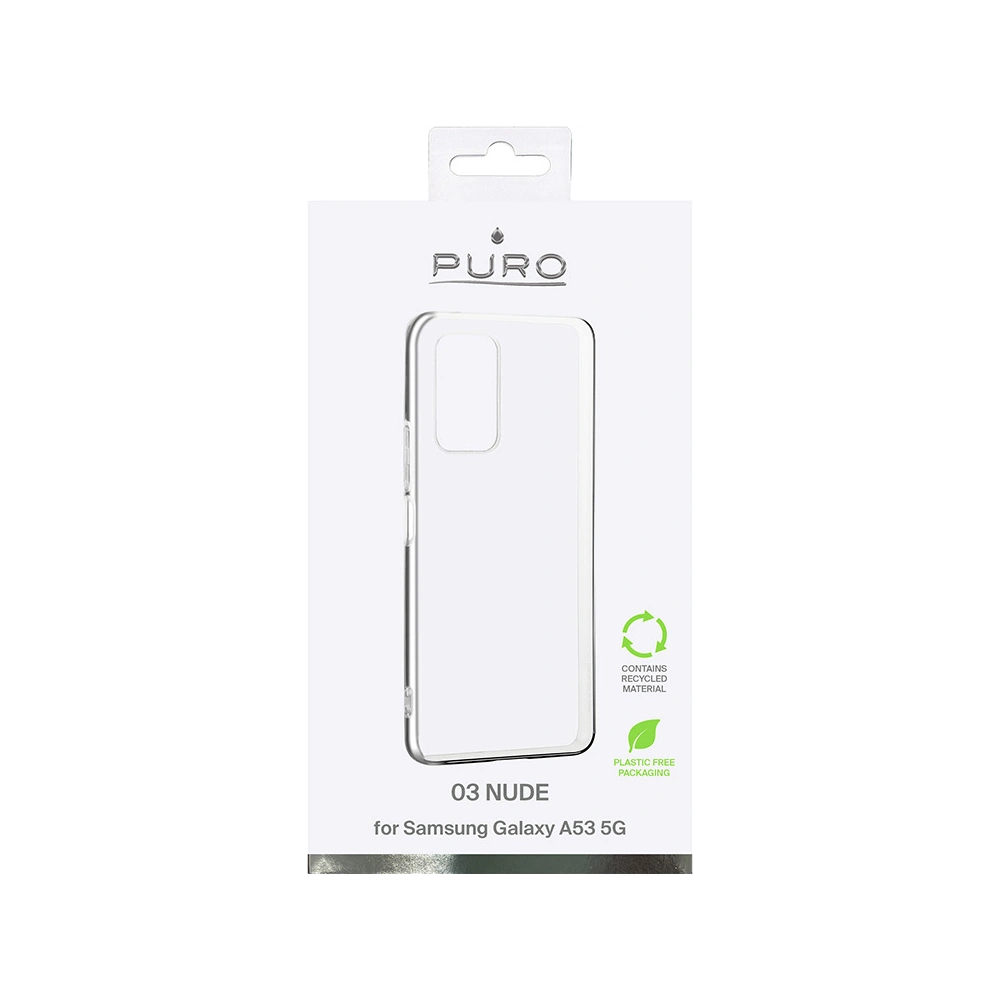 Hurtownia GSM - Etui PURO 0.3 Nude Samsung Galaxy A53 (průhledný) - PUR546CL - {ean13} - Hurt