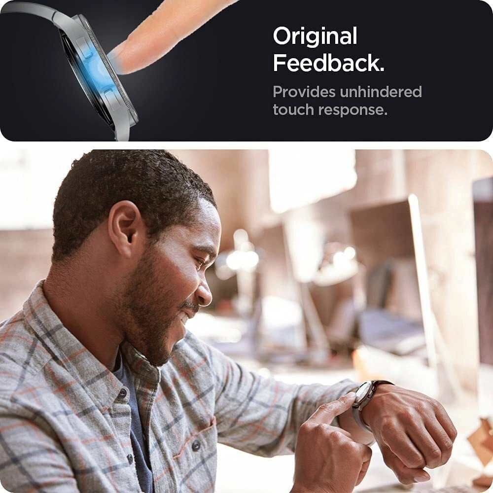 Hurtownia GSM - Szkło hartowane Spigen GLAS.tR Slim Samsung Galaxy Watch 4 Classic 42mm [3 PACK] - SPN2152 - {ean13} - Hurt
