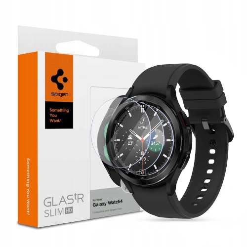 Szkło hartowane Spigen GLAS.tR Slim Samsung Galaxy Watch 4 Classic 46mm [3 PACK]