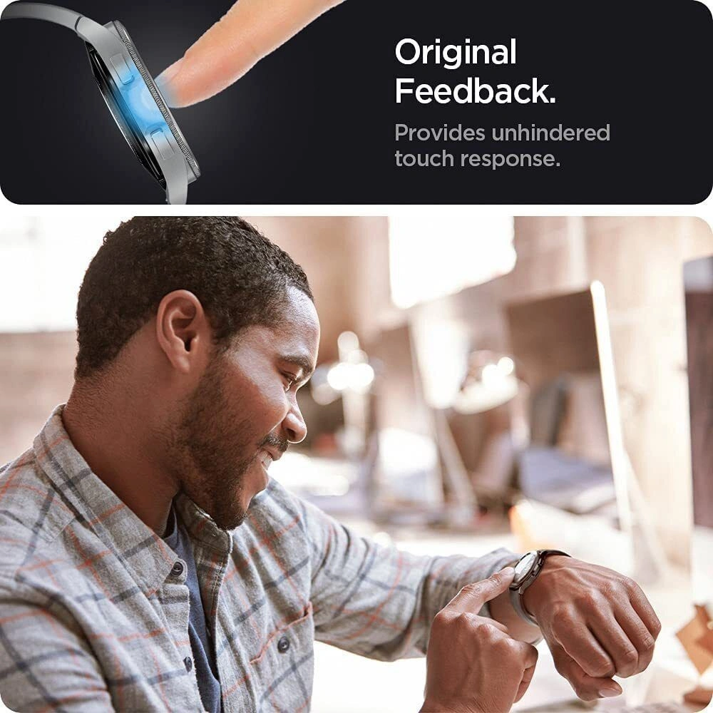 Hurtownia GSM - Szkło hartowane Spigen GLAS.tR Slim Samsung Galaxy Watch 4 Classic 46mm [3 PACK] - SPN2153 - {ean13} - Hurt