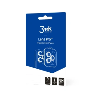 Szkło hybrydowe na obiektyw aparatu 3MK Lens Protection Pro Apple iPhone 13 Pro/13 Pro Max