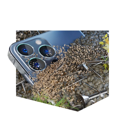 Szkło hybrydowe na obiektyw aparatu 3MK Lens Protection Pro Apple iPhone 12 Pro