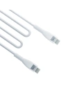 Hurtownia GSM - Kabel 3MK HyperSilicone USB-C - USB-C 60W 3A 1m biały - 3MK2622 - {ean13} - Hurt