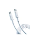Hurtownia GSM - Kabel 3MK HyperSilicone USB-C - USB-C 60W 3A 1m biały - 3MK2622 - {ean13} - Hurt
