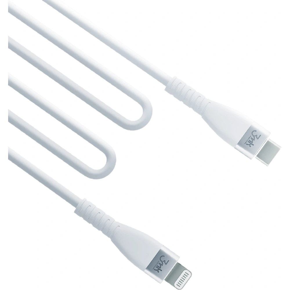 Hurtownia GSM - Kabel 3MK HyperSilicone USB-C - Lightning MFI 20W 3A 1m biały - 3MK2623 - {ean13} - Hurt