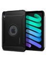 Hurtownia GSM - Etui Spigen Rugged Armor Apple iPad mini 2021 (6. generáció) / iPad mini 8.3" 2024 7gen Matt Fekete - SPN2155BLK - {ean13} - Hurt