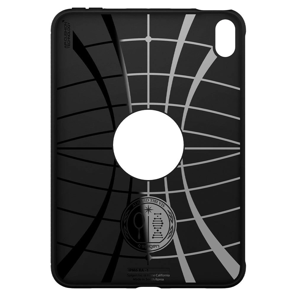 Hurtownia GSM - Etui Spigen Rugged Armor Apple iPad mini 2021 (6. generáció) / iPad mini 8.3" 2024 7gen Matt Fekete - SPN2155BLK - {ean13} - Hurt
