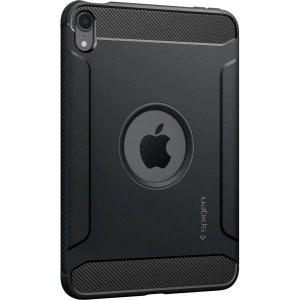Hurtownia GSM - Etui Spigen Rugged Armor Apple iPad mini 2021 (6. generáció) / iPad mini 8.3" 2024 7gen Matt Fekete - SPN2155BLK - {ean13} - Hurt