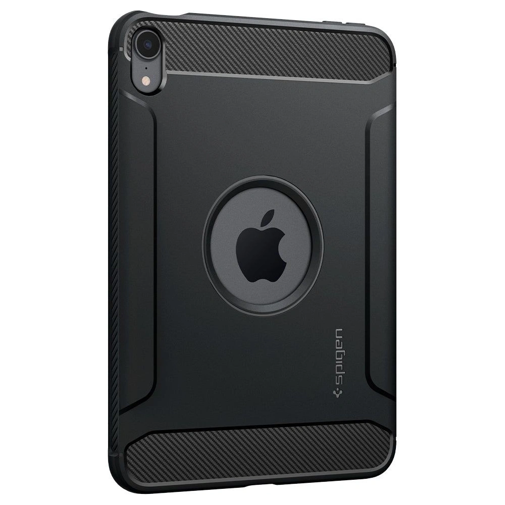 Hurtownia GSM - Etui Spigen Rugged Armor Apple iPad mini 2021 (6. generáció) / iPad mini 8.3" 2024 7gen Matt Fekete - SPN2155BLK - {ean13} - Hurt