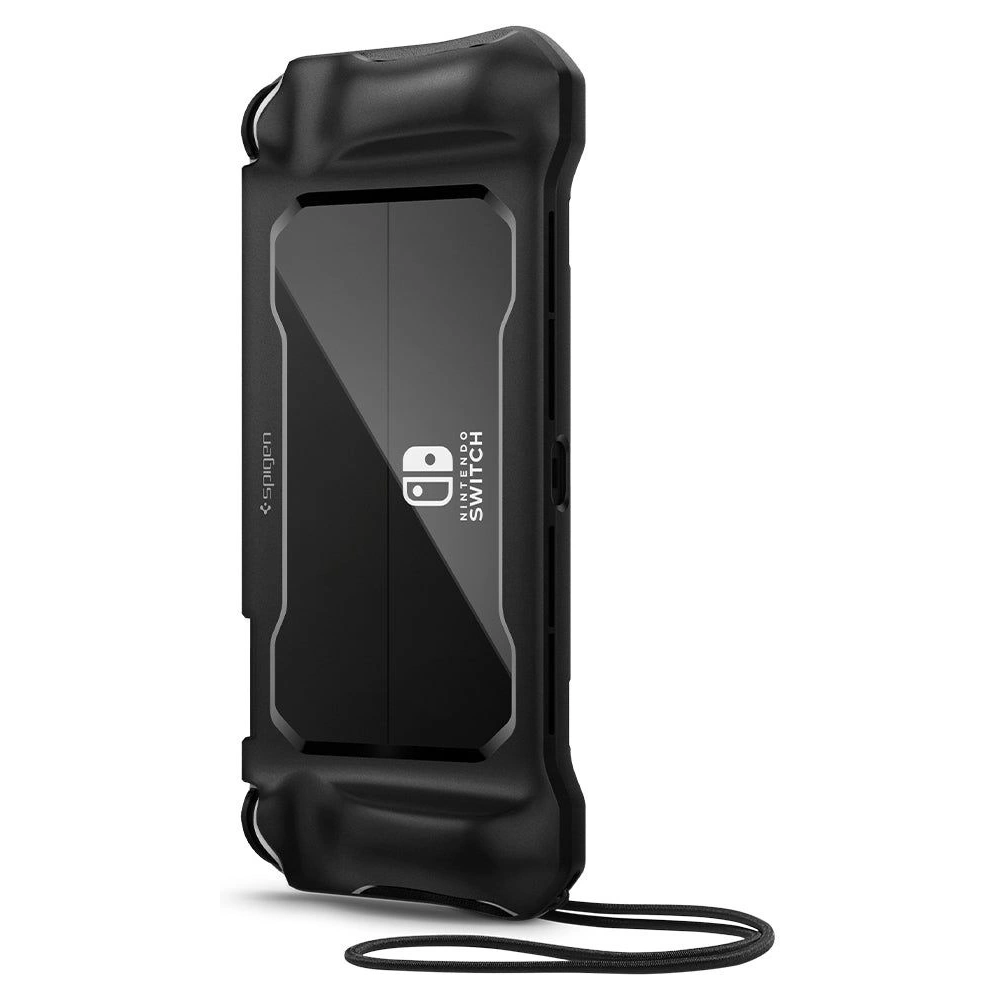 Hurtownia GSM - Etui Spigen Rugged Armor Nintendo Switch Oled Matná Černá - SPN2156BLK - {ean13} - Hurt