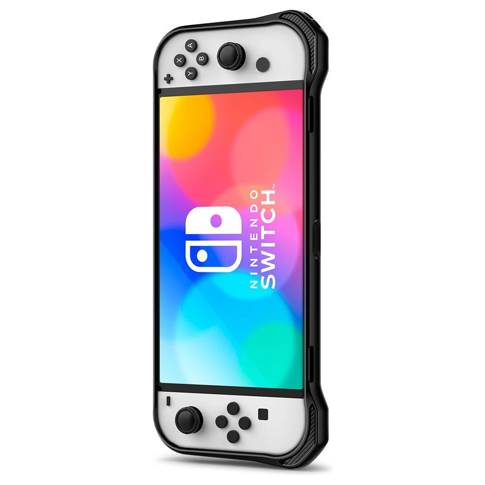 Hurtownia GSM - Etui Spigen Rugged Armor Nintendo Switch Oled Matná Černá - SPN2156BLK - {ean13} - Hurt