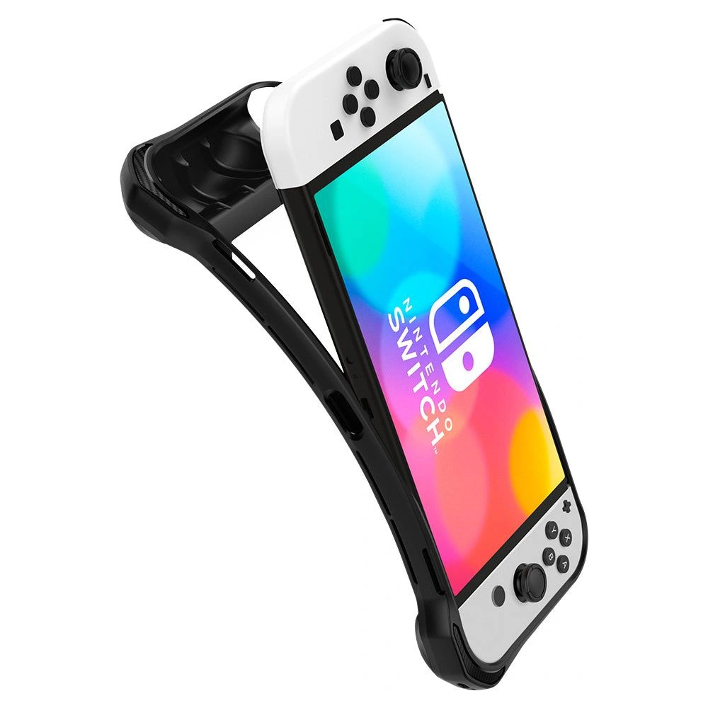 Hurtownia GSM - Etui Spigen Rugged Armor Nintendo Switch Oled Matná Černá - SPN2156BLK - {ean13} - Hurt