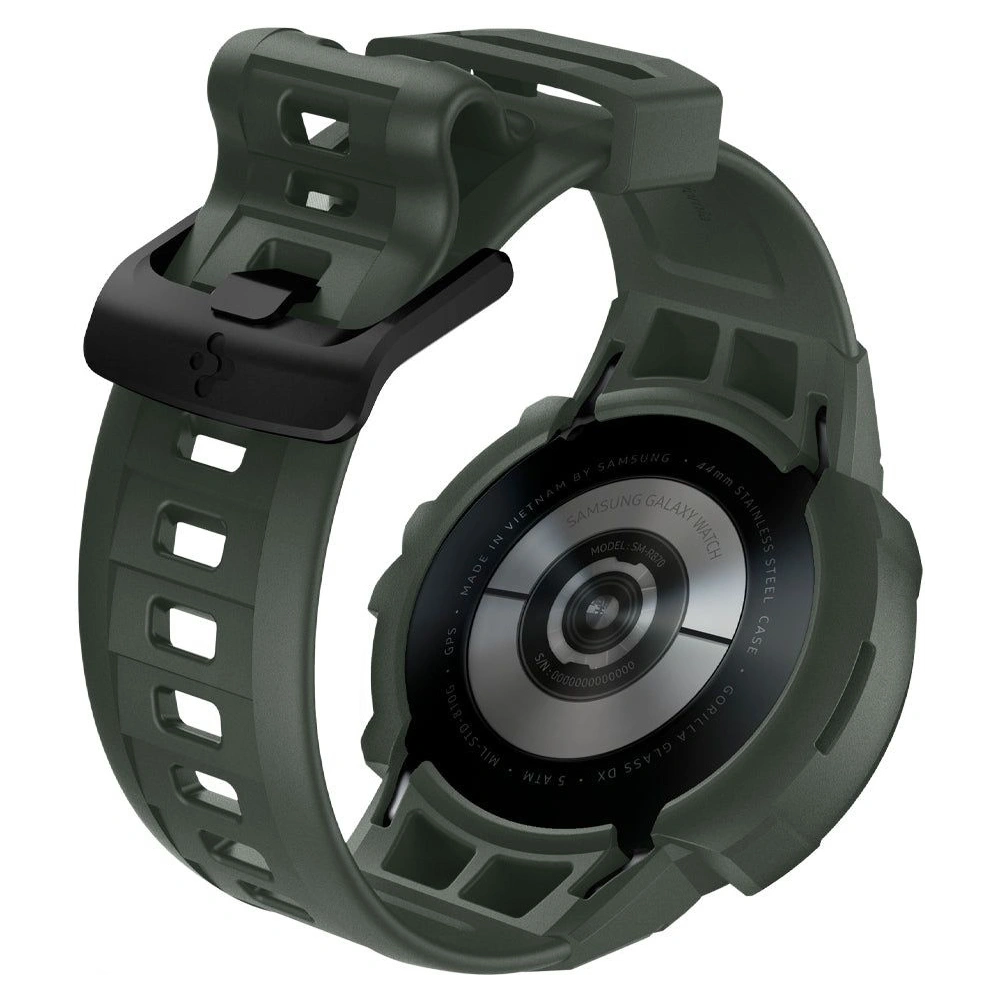 Hurtownia GSM - Pasek Spigen Rugged Armor Pro Samsung Galaxy Watch 4 44mm Vojenská Zelená - SPN2158GRN - {ean13} - Hurt