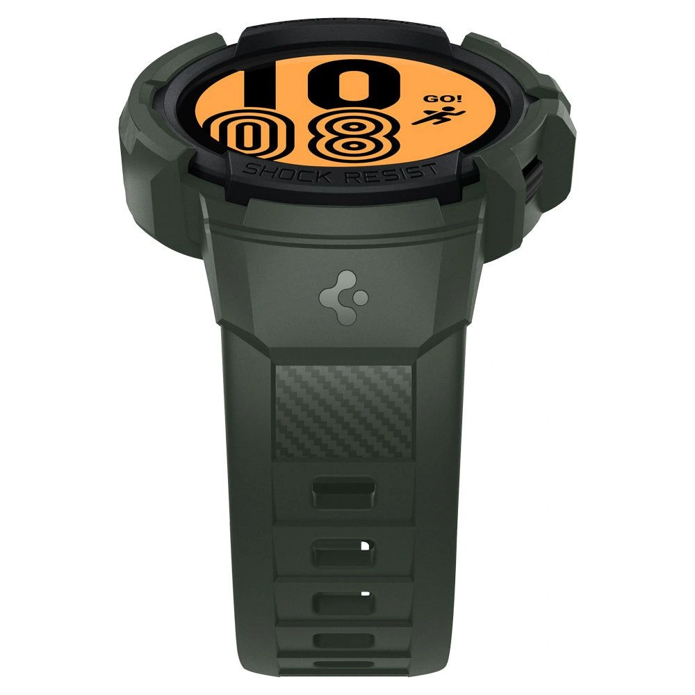 Hurtownia GSM - Pasek Spigen Rugged Armor Pro Samsung Galaxy Watch 4 44mm Vojenská Zelená - SPN2158GRN - {ean13} - Hurt