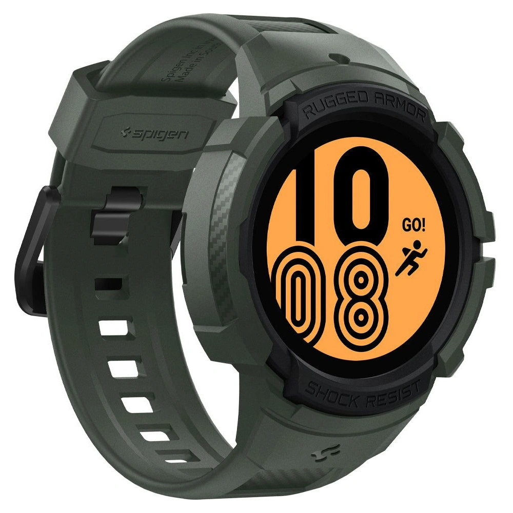 Hurtownia GSM - Pasek Spigen Rugged Armor Pro Samsung Galaxy Watch 4 44mm Vojenská Zelená - SPN2158GRN - {ean13} - Hurt