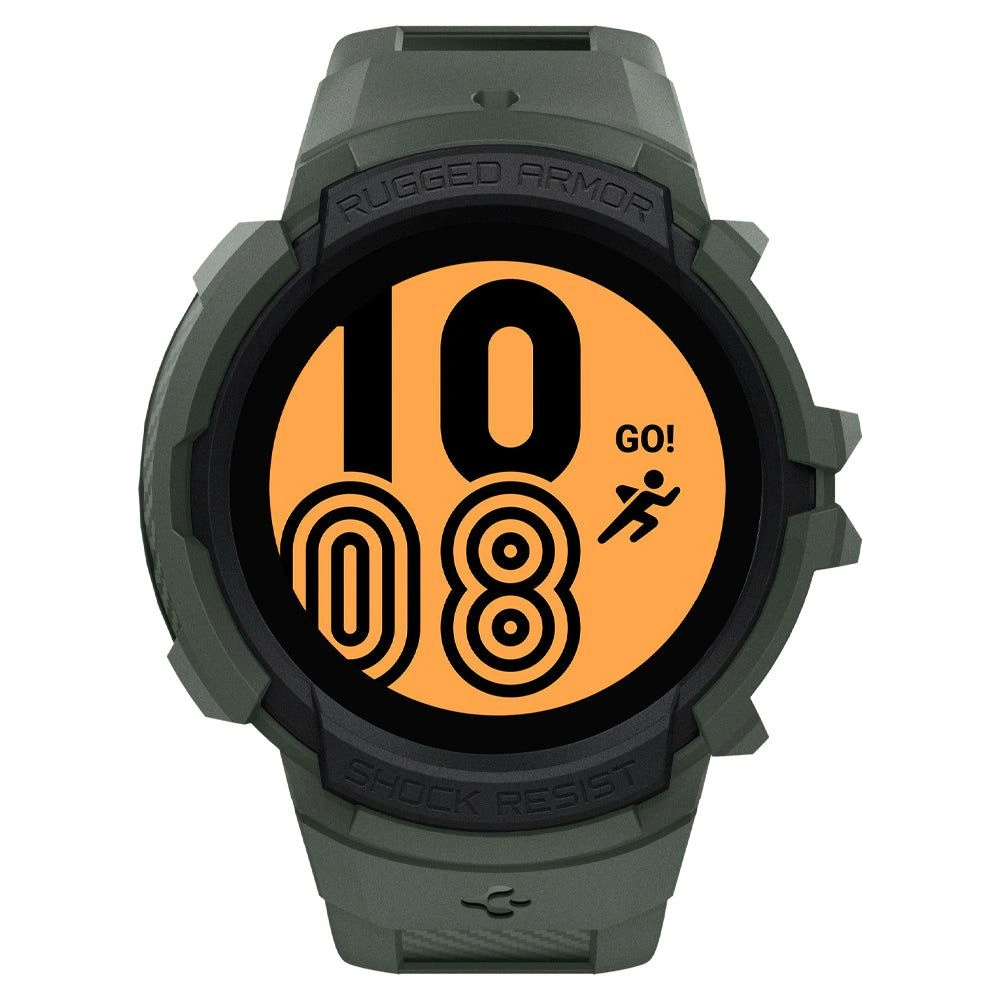 Hurtownia GSM - Pasek Spigen Rugged Armor Pro Samsung Galaxy Watch 4 44mm Vojenská Zelená - SPN2158GRN - {ean13} - Hurt