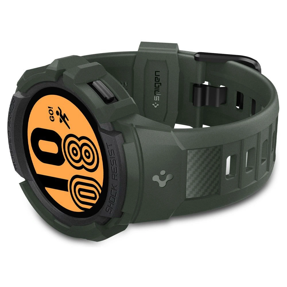 Hurtownia GSM - Pasek Spigen Rugged Armor Pro Samsung Galaxy Watch 4 44mm Vojenská Zelená - SPN2158GRN - {ean13} - Hurt