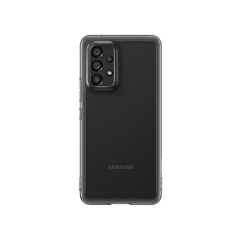 Hurtownia Samsung - 8806094243505 - SMG637BLK - Etui Samsung Galaxy A53 5G EF-QA536TB czarny/black Soft Clear Cover - B2B homescreen