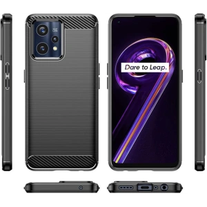 Hurtownia GSM - Etui Tech-Protect TPUCarbon Realme 9 LTE/9 Pro+ Plus 5G Black - THP876BLK - {ean13} - Hurt