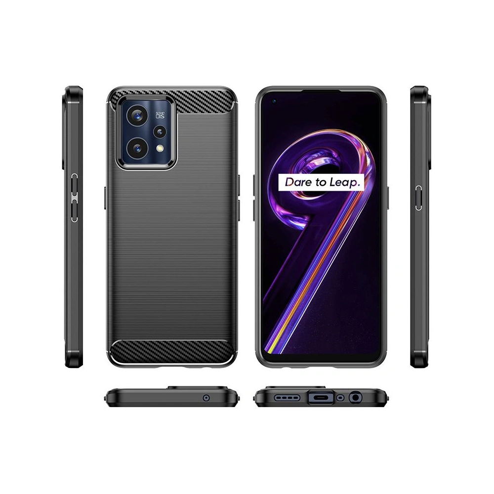 Wholesale Tech-Protect TPUCarbon Realme 9 4G/9 Pro+ Plus 5G Black - THP876BLK - {ean13} - Hurt