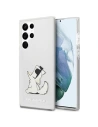 Etui Karl Lagerfeld KLHCS22LCFNRC Samsung Galaxy S22 Ultra hardcase transparent Choupette Eat