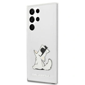 Hurtownia GSM - Etui Karl Lagerfeld KLHCS22LCFNRC Samsung Galaxy S22 Ultra hardcase transparent Choupette Eat - KLD835CL - {ean13} - Hurt