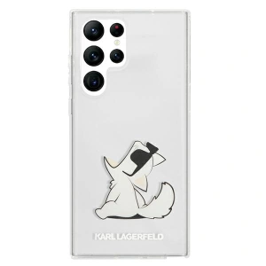 Hurtownia GSM - Etui Karl Lagerfeld KLHCS22LCFNRC Samsung Galaxy S22 Ultra hardcase transparent Choupette Eat - KLD835CL - {ean13} - Hurt