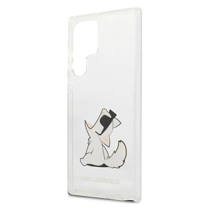 Hurtownia GSM - Etui Karl Lagerfeld KLHCS22LCFNRC Samsung Galaxy S22 Ultra hardcase transparent Choupette Eat - KLD835CL - {ean13} - Hurt