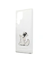 Hurtownia GSM - Etui Karl Lagerfeld KLHCS22LCFNRC Samsung Galaxy S22 Ultra hardcase transparent Choupette Eat - KLD835CL - {ean13} - Hurt