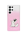 Hurtownia GSM - Etui Karl Lagerfeld KLHCS22LCFNRCPI Samsung Galaxy S22 Ultra hardcase růžový/pink Choupette Eat - KLD836PNK - {ean13} - Hurt